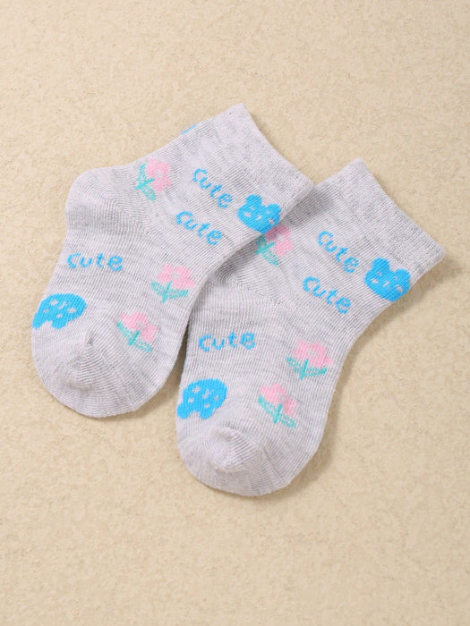 Shein Paquete de 20 pares de calcetines para bebé niña - Quierox - Tienda Online