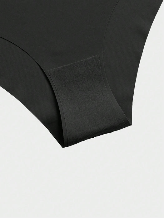 Shein Paquete de 5 bragas sexys sin costuras para mujer de talle bajo, fina y transpirable - Quierox - Tienda Online