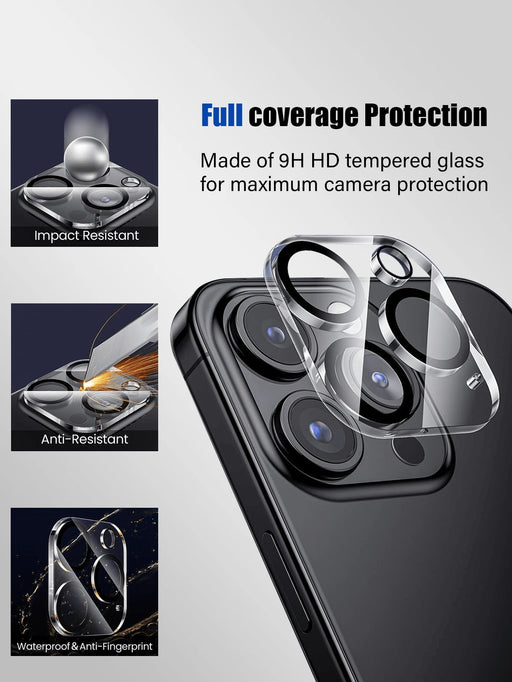 Shein Paquete de 5 protectores de lente 3D 1:1 compatibles con iPhone XR - Quierox - Tienda Online