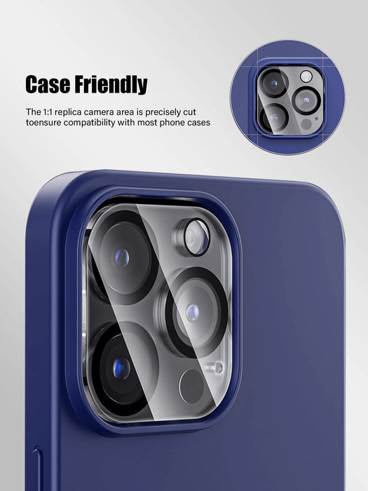 Shein Paquete de 5 protectores de lente 3D 1:1 compatibles con iPhone XR - Quierox - Tienda Online