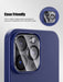 Shein Paquete de 5 protectores de lente 3D 1:1 compatibles con iPhone XR - Quierox - Tienda Online