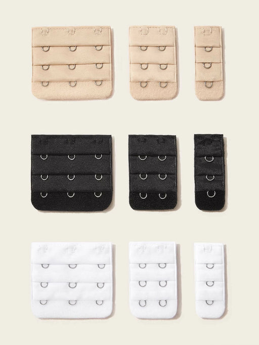 Shein Paquete de 9 correas extensoras de sujetador con gancho - Quierox - Tienda Online