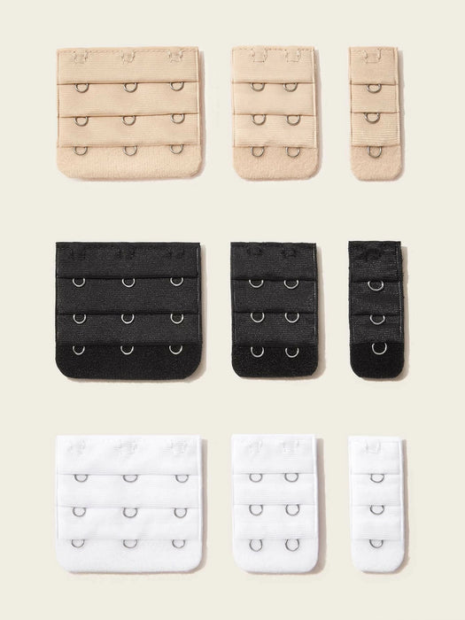 Shein Paquete de 9 correas extensoras de sujetador con gancho - Quierox - Tienda Online