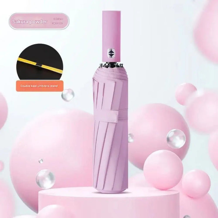 SHEIN Paraguas grande de alta calidad con pliegue automático - Quierox - Tienda Online