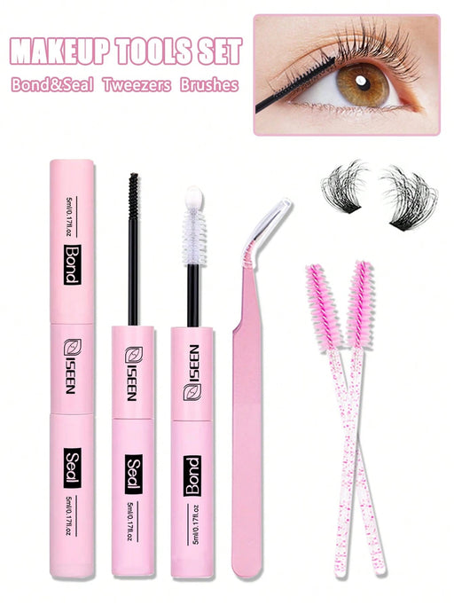 Shein Pegamento para pestañas Lash Bond and Seal de 10 ml, pinzas y cepillo para pestañas postizas - Quierox - Tienda Online
