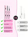 Shein Pegamento para pestañas Lash Bond and Seal de 10 ml, pinzas y cepillo para pestañas postizas - Quierox - Tienda Online