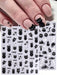 SHEIN Pegatinas para uñas con diseño de gato negro - Quierox - Tienda Online