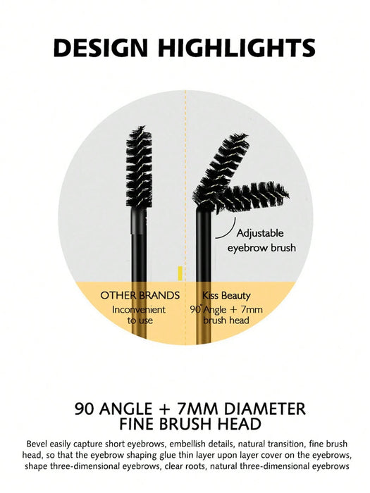 Shein peinifen 1 unidad Gel para cejas 3D de larga duración, resistente a las manchas - Quierox - Tienda Online