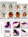 Shein Pelucas de encaje frontal 13*4*1 con parte en T de 40 pulgadas de cabello sintético negro liso - Quierox - Tienda Online