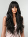 Shein Pelucas HAIRCUBE de 26 pulgadas de largo y rizado con flequillo, negras y onduladas, sintéticas - Quierox - Tienda Online