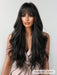 Shein Pelucas HAIRCUBE de 26 pulgadas de largo y rizado con flequillo, negras y onduladas, sintéticas - Quierox - Tienda Online