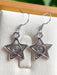 Shein Pendientes colgantes de plata con forma de estrella en espiral - Quierox - Tienda Online