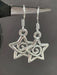 Shein Pendientes colgantes de plata con forma de estrella en espiral - Quierox - Tienda Online