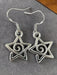 Shein Pendientes colgantes de plata con forma de estrella en espiral - Quierox - Tienda Online