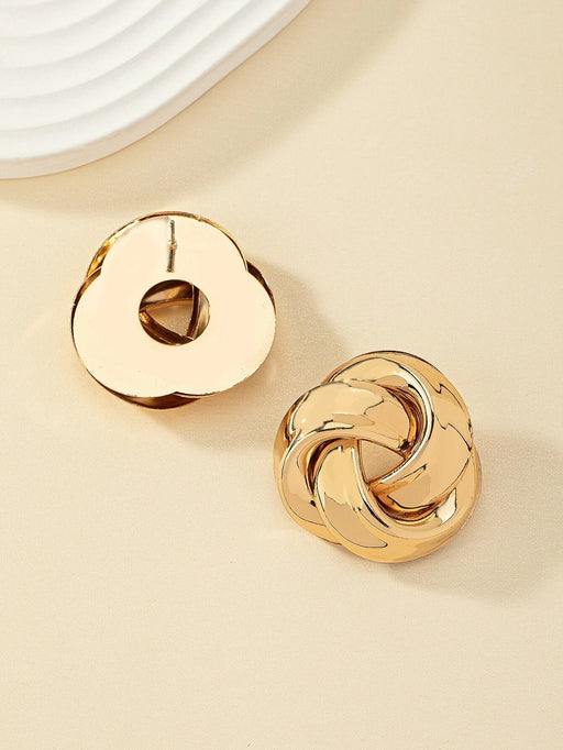 Shein Pendientes con diseño retorcido - Quierox - Tienda Online