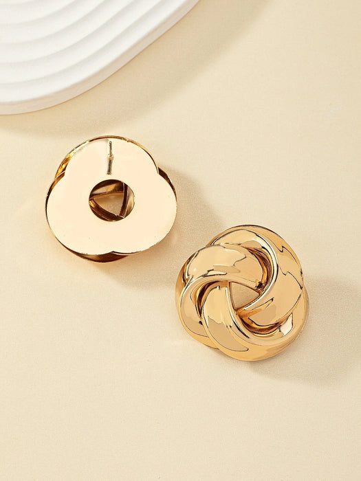 Shein Pendientes con diseño retorcido - Quierox - Tienda Online