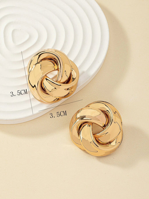 Shein Pendientes con diseño retorcido - Quierox - Tienda Online