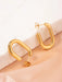 SHEIN Pendientes de aro abierto minimalista - Quierox - Tienda Online