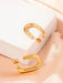 SHEIN Pendientes de aro abierto minimalista - Quierox - Tienda Online