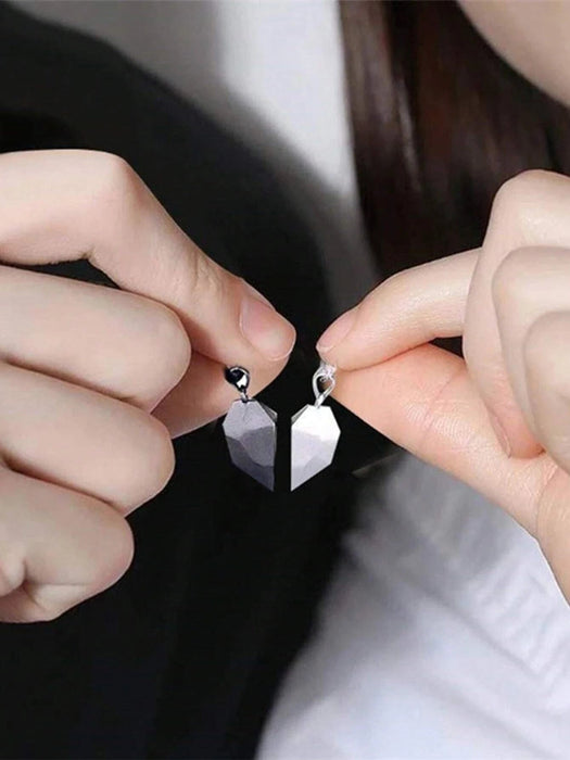 Shein Pendientes de aro minimalistas de acero inoxidable para hombre, modernos y populares - Quierox - Tienda Online