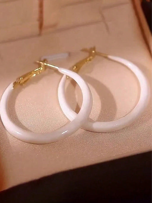 Shein Pendientes de lujo vintage con diseño de círculos - Quierox - Tienda Online