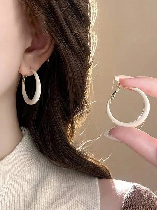Shein Pendientes de lujo vintage con diseño de círculos - Quierox - Tienda Online
