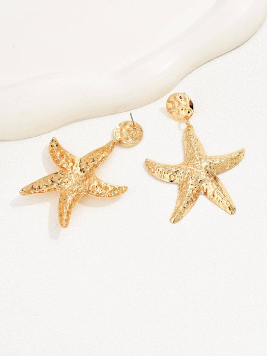 SHEIN Pendientes largos estrella de mar - Quierox - Tienda Online