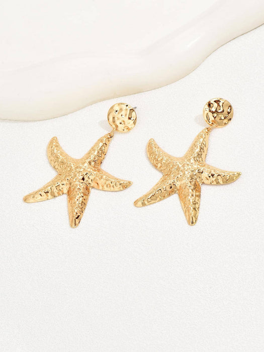 SHEIN Pendientes largos estrella de mar - Quierox - Tienda Online
