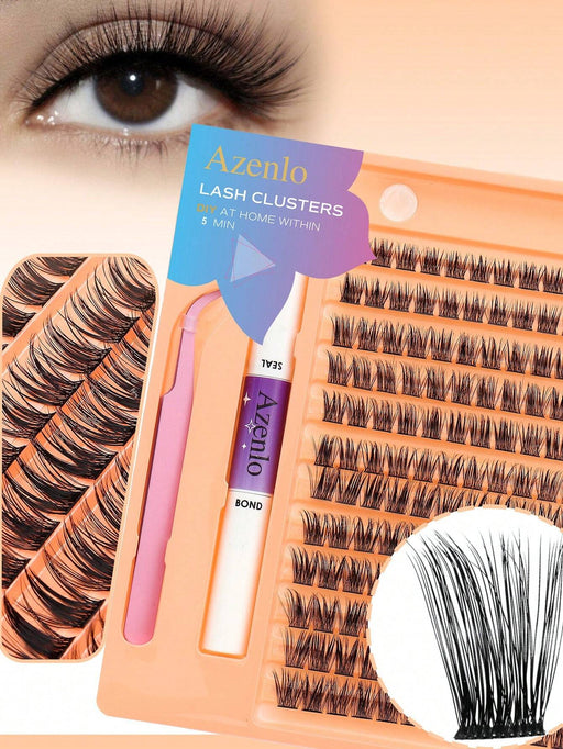 SHEIN Pestañas postizas Azenlo Cluster, 144 pestañas individuales. Kits de extensiones - Quierox - Tienda Online