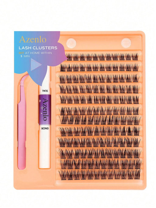 SHEIN Pestañas postizas Azenlo Cluster, 144 pestañas individuales. Kits de extensiones - Quierox - Tienda Online