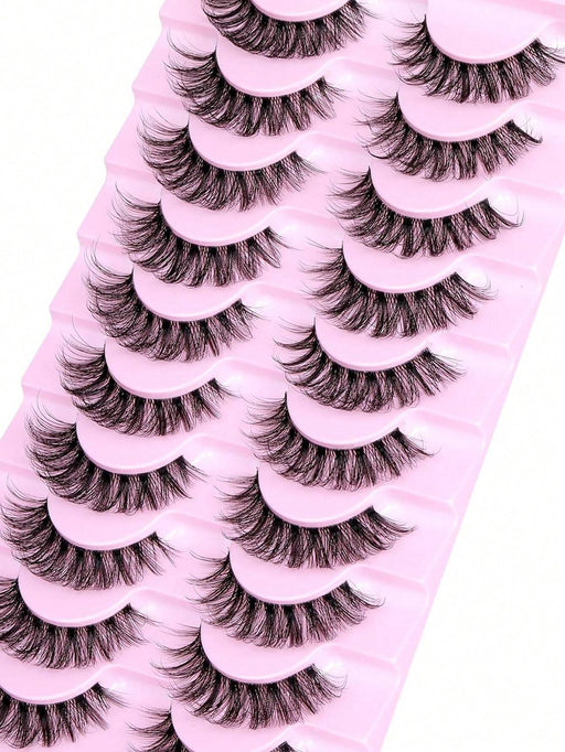 Shein Pestañas postizas de ojo de gato, 10 pares - Quierox - Tienda Online