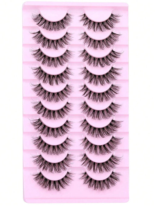 Shein Pestañas postizas de ojo de gato, 10 pares - Quierox - Tienda Online