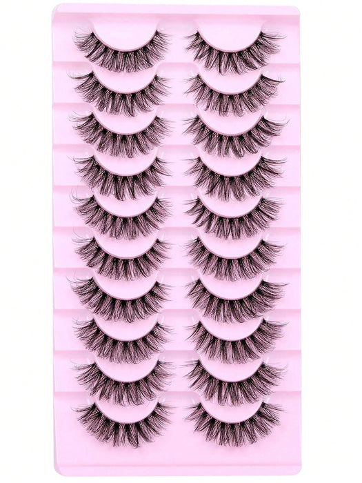 Shein Pestañas postizas de ojo de gato, 10 pares - Quierox - Tienda Online