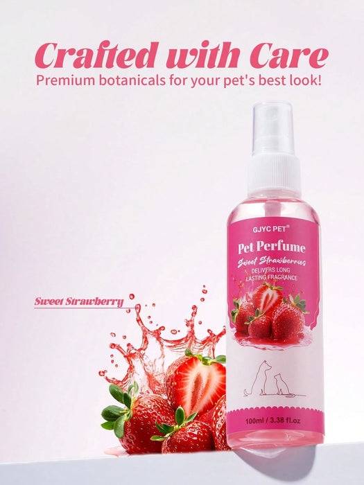 SHEIN PET 100 ml (3.38 fl oz) Fragancia para mascotas con aroma a fresa dulce - Quierox - Tienda Online