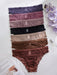 Shein PetitDoll Plus Conjunto de 7 piezas de braguitas de malla con ribete de lechuga - Quierox - Tienda Online