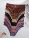 Shein PetitDoll Plus Conjunto de 7 piezas de braguitas de malla con ribete de lechuga - Quierox - Tienda Online