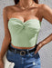 SHEIN PETITE Top corto de verano - Quierox - Tienda Online