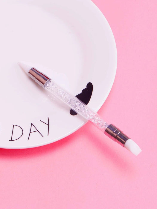 Shein Pinceles acrílicos para decoración de uñas, de silicona para decoración de uñas - Quierox - Tienda Online