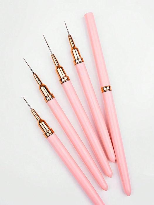 Shein Pinceles delineadores para uñas, 5 pinceles - Quierox - Tienda Online