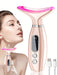Shein PinkSings Dispositivo de belleza recargable para rostro y cuello con 4 modos y vibración para masaje - Quierox - Tienda Online