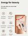Shein PinkSings Dispositivo de belleza recargable para rostro y cuello con 4 modos y vibración para masaje - Quierox - Tienda Online