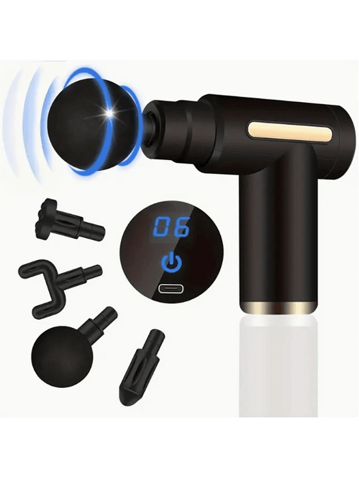 Shein Pistola de fascia con asiento muscular - Minimartillo eléctrico de mano - Quierox - Tienda Online