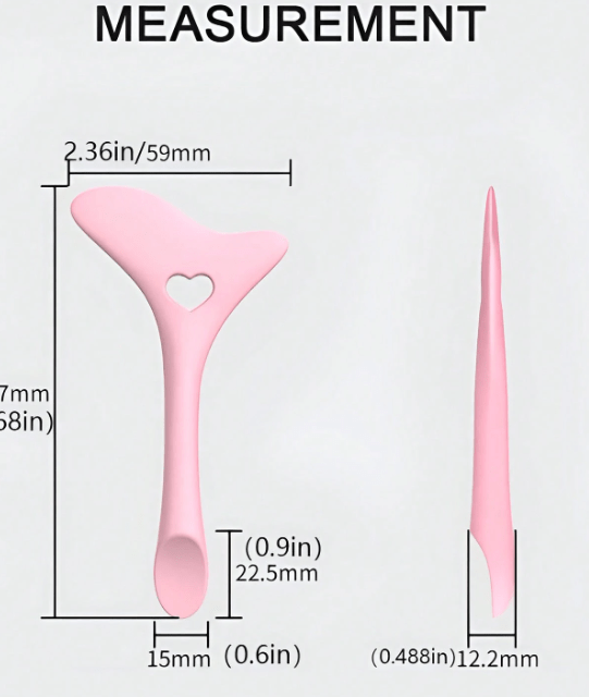 SHEIN Plantilla multifuncional para delineador de ojos, 1 pieza de silicona - Quierox - Tienda Online