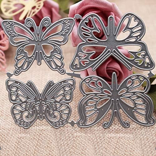 Shein Plantillas de mariposa con marco de metal para hacer tarjetas de papel, álbumes de recortes - Quierox - Tienda Online