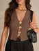 SHEIN Poéselle Cárdigan de mujer elegante de verano, sin mangas - Quierox - Tienda Online