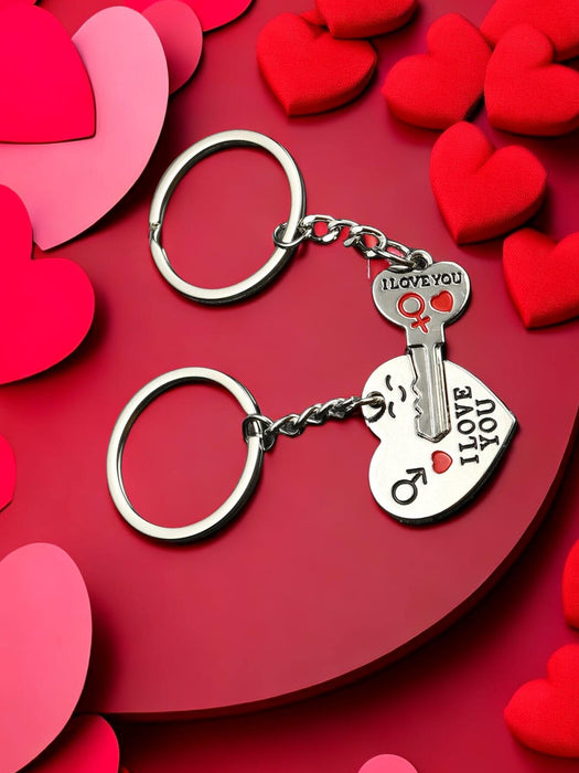 Shein POLASUP 2 piezas/juego de llaveros para pareja - Quierox - Tienda Online