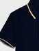 SHEIN Polo de hombre INAWLY con cuello abotonado y estampado de escudo - Quierox - Tienda Online