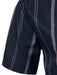 Shein Polo ligero de rayas geométricas para hombre, estilo casual de negocios - Quierox - Tienda Online