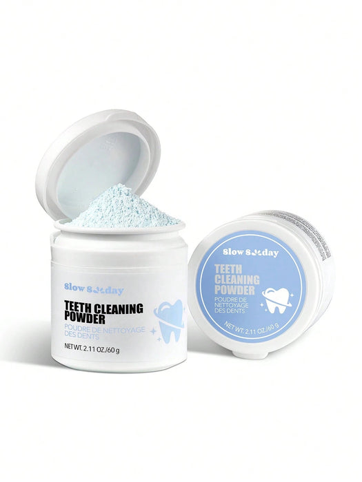SHEIN Polvo para blanquear los dientes, menta, deshacerse de las manchas - Quierox - Tienda Online