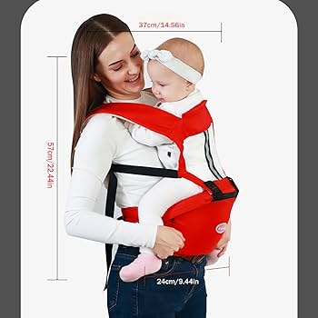 SHEIN Portador De Asiento De Cadera Para Bebé, Abrazo Cómodo 4 En 1 Portador De Bebé - Quierox - Tienda Online